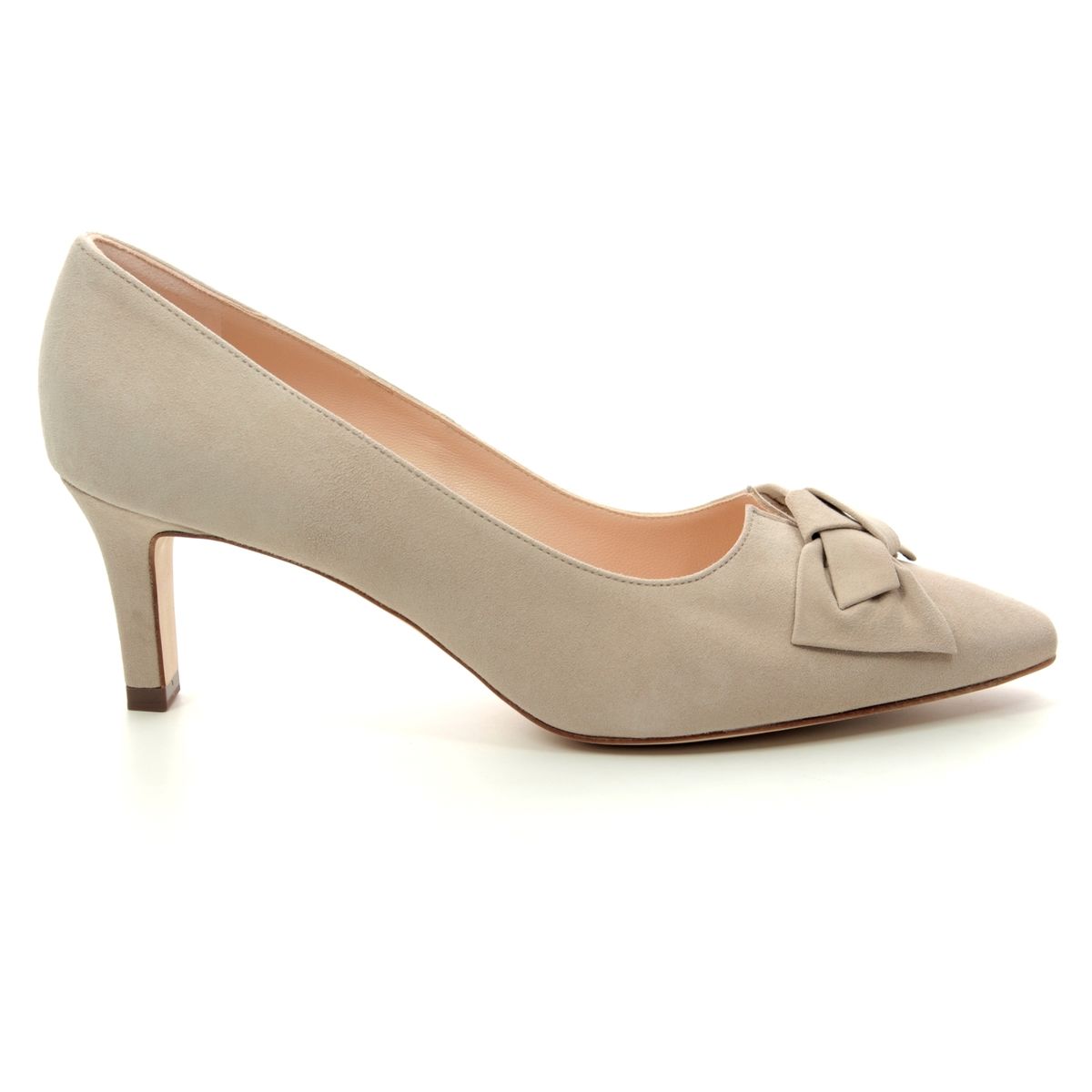 Peter Kaiser Mallory Beige suede Womens Court Shoes 66319-125