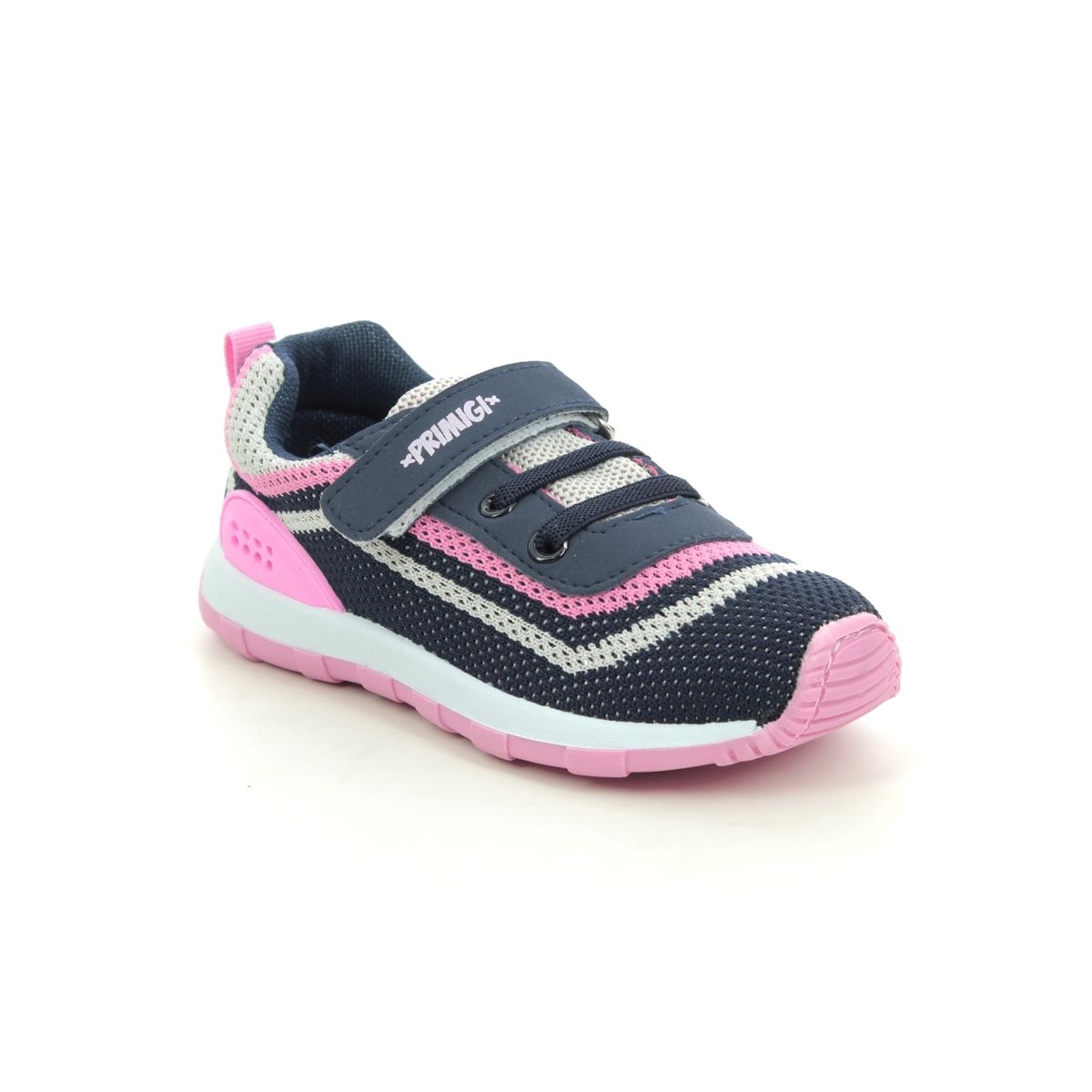Primigi Baby Run Girl Navy Pink Kids girls trainers 5446100-76 in a Plain  in Size 24