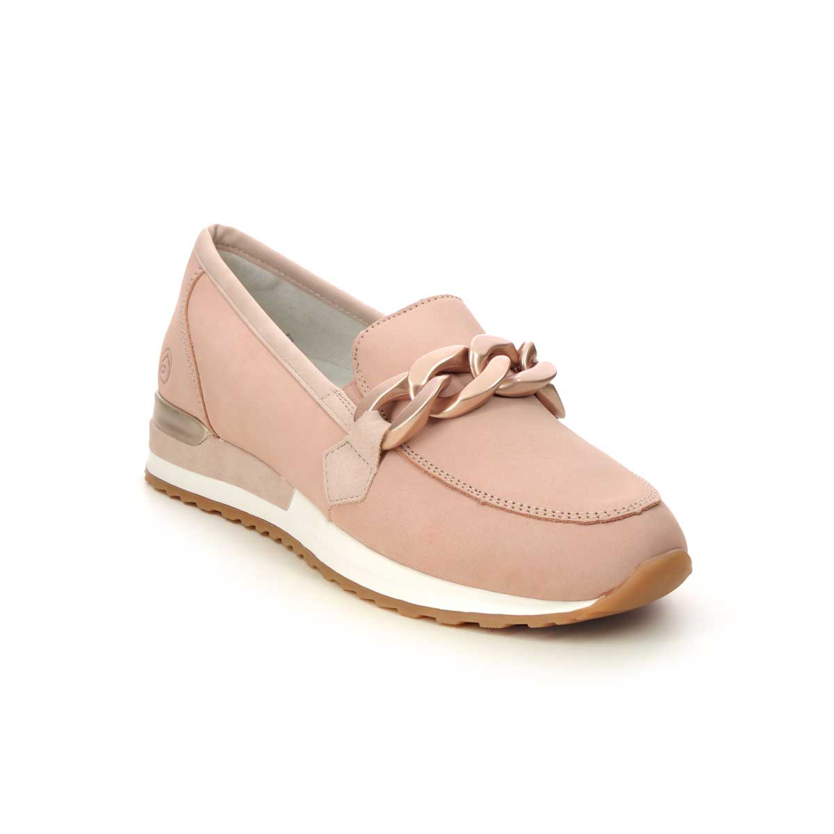 Remonte R2544-31 Vapofactor Rose pink Womens loafers in a Plain Leather in Size 40