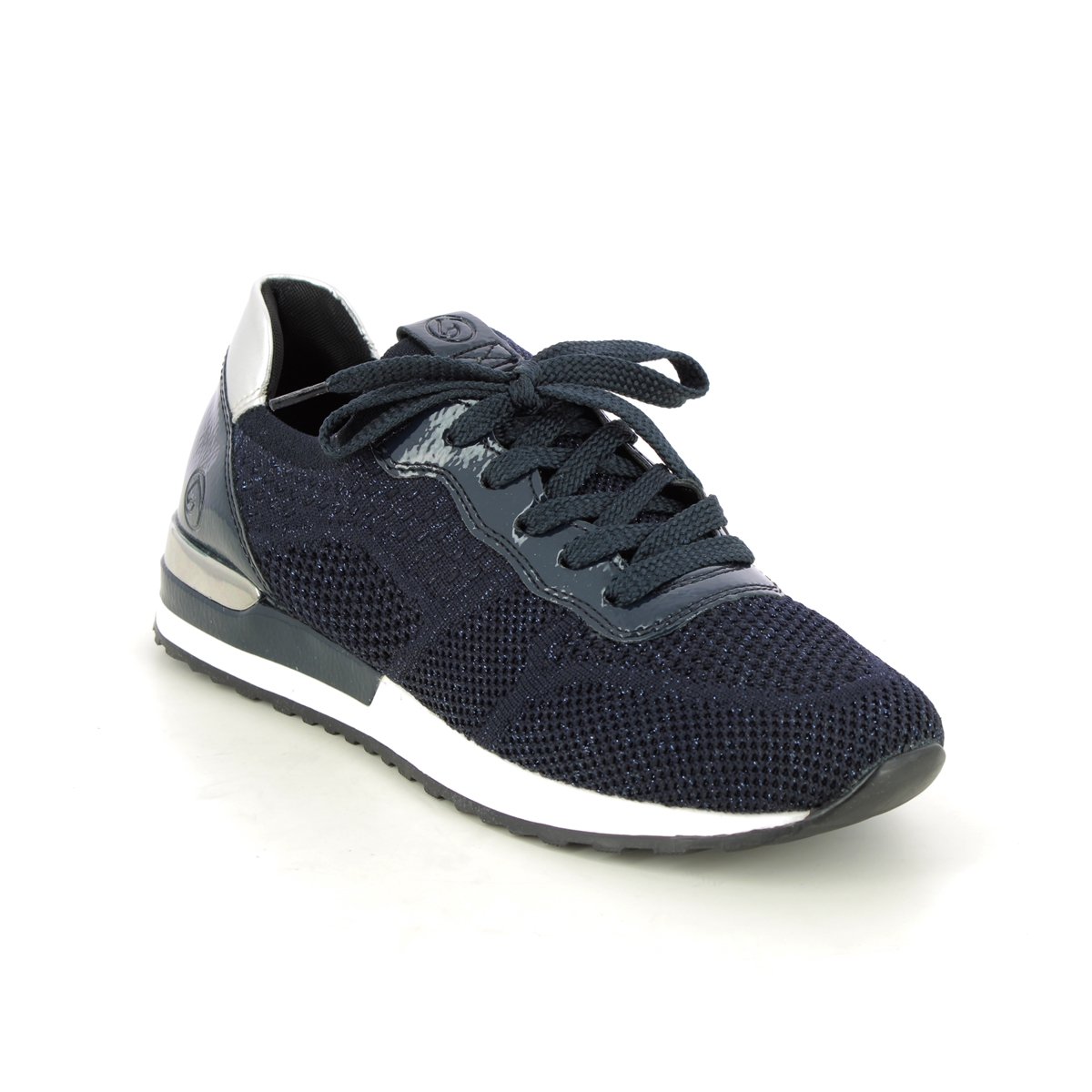 Remonte Vapoknit Navy Womens Trainers R2538-14 In Size 37 In Plain Navy