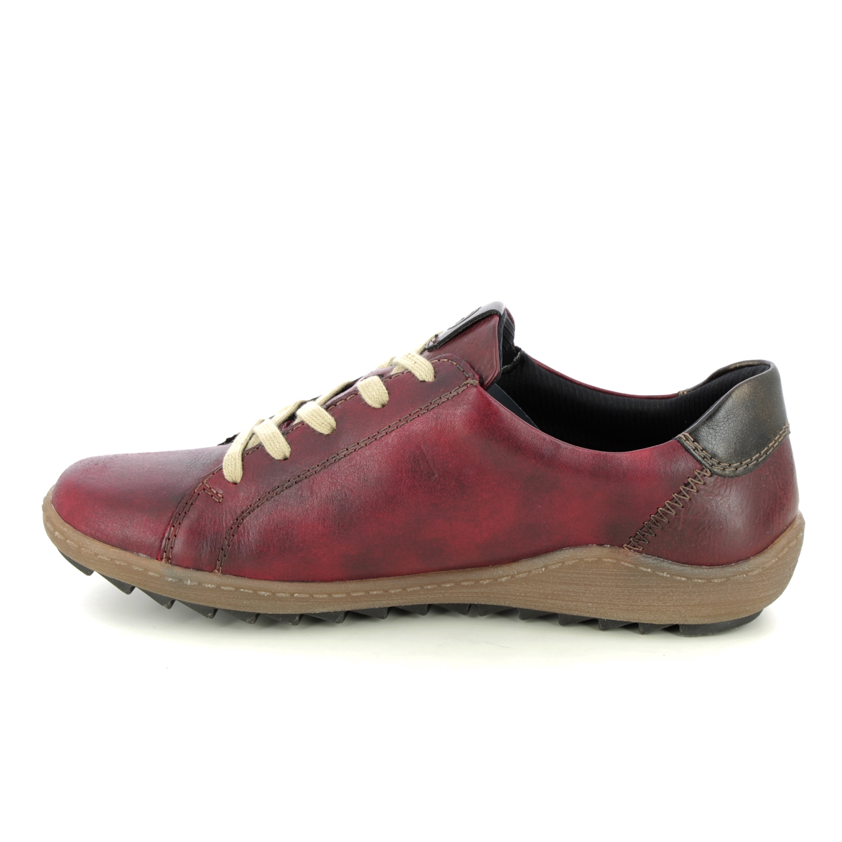 Remonte R1426-35 Zigspo Tex 15 Wine Womens lacing shoes