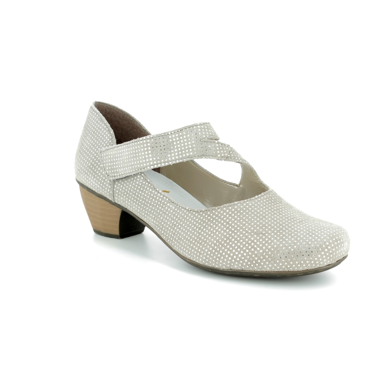 Rieker 41793-42 Light taupe heeled shoes