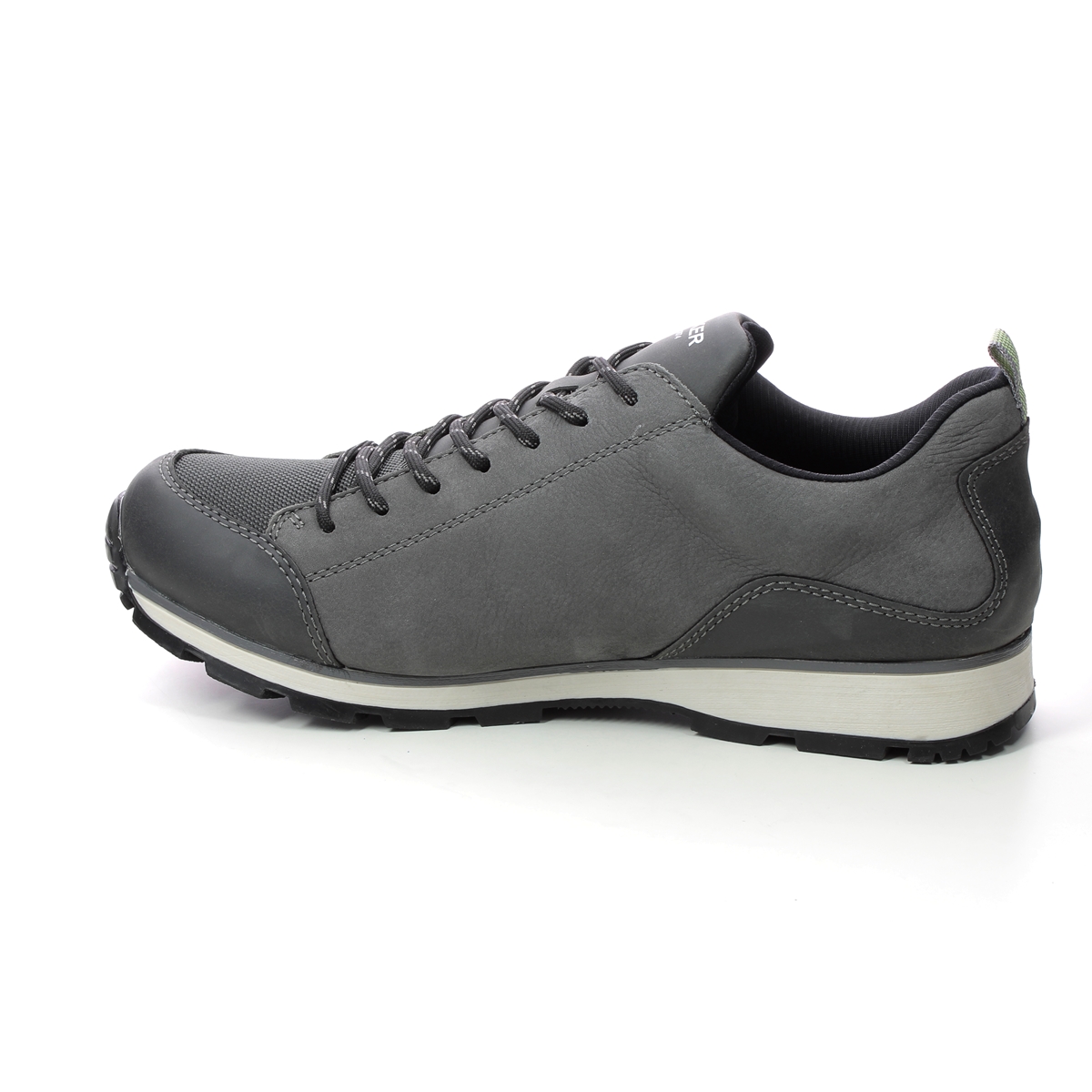 Rieker B5721-45 Grey leather Walking Shoes