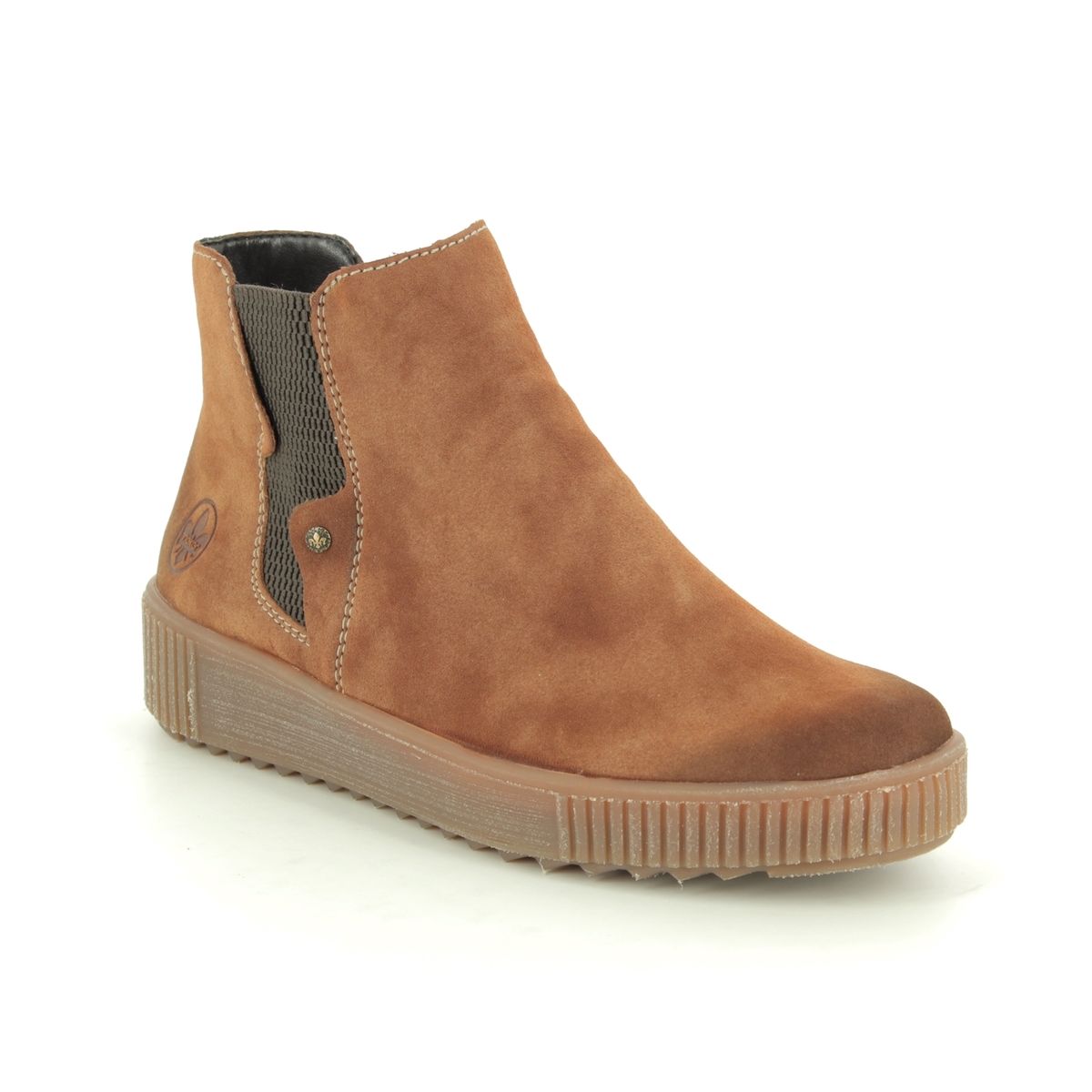 Fordampe udredning fantom Rieker Y6461-24 Tan Chelsea Boots