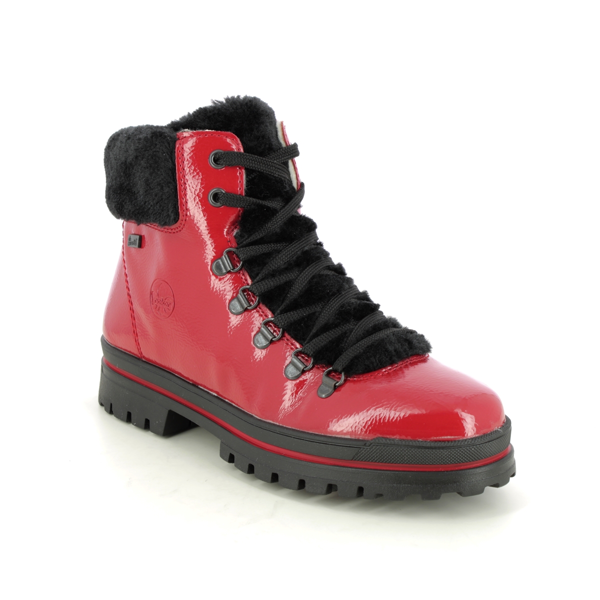 Rieker Z5420-33 Red Boots