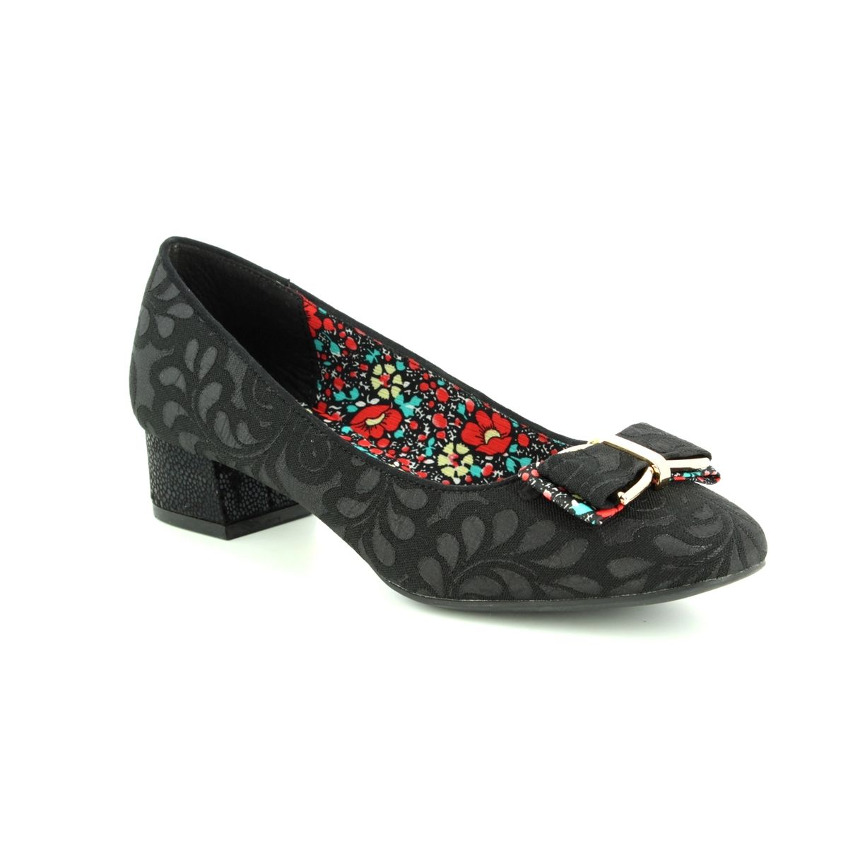 Ruby Shoo June 09231-30 Black heeled shoes