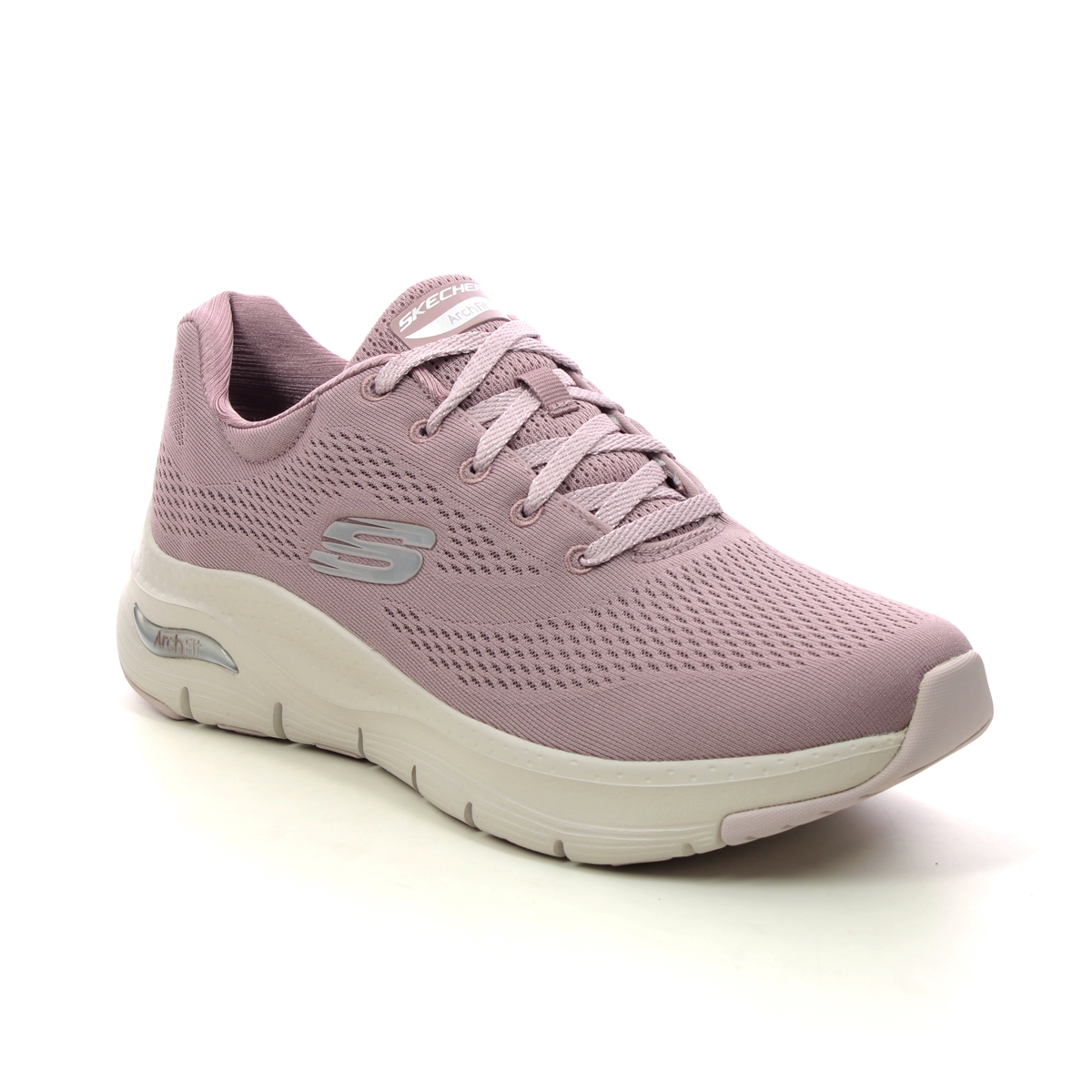 Skechers Appeal Arch Fit MVE Mauve Womens trainers 149057 in a Plain Textile in Size 7