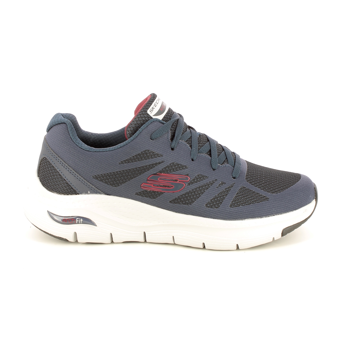 Skechers Arch Fit Charge NVRD Navy Red Mens trainers 232042