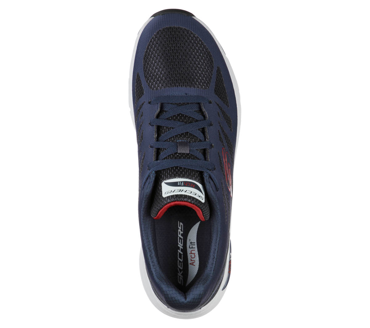 Skechers Arch Fit Charge 232042 NVRD Navy Red trainers