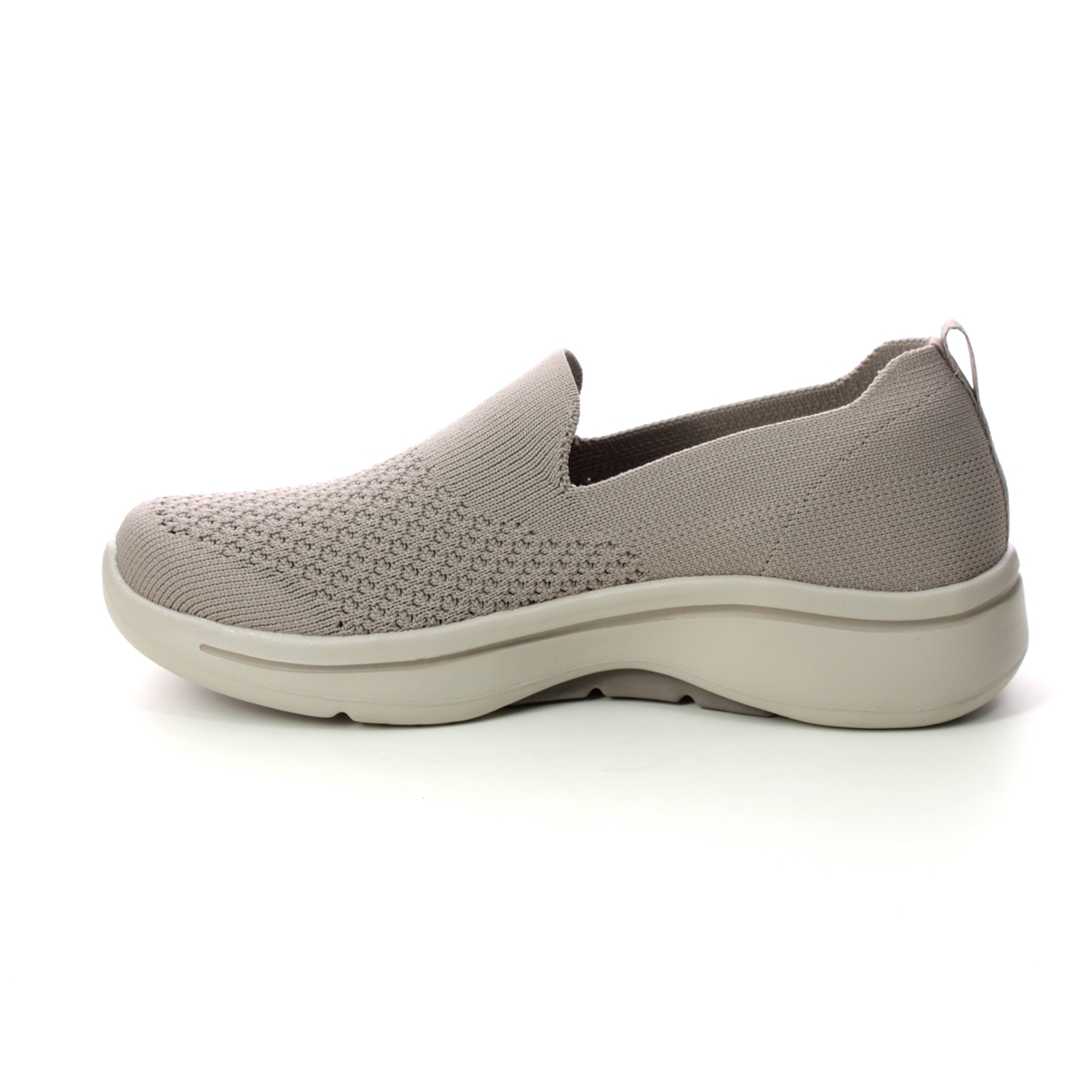 Skechers Arch Fit Go Walk Slip On 124418 TPE Taupe trainers