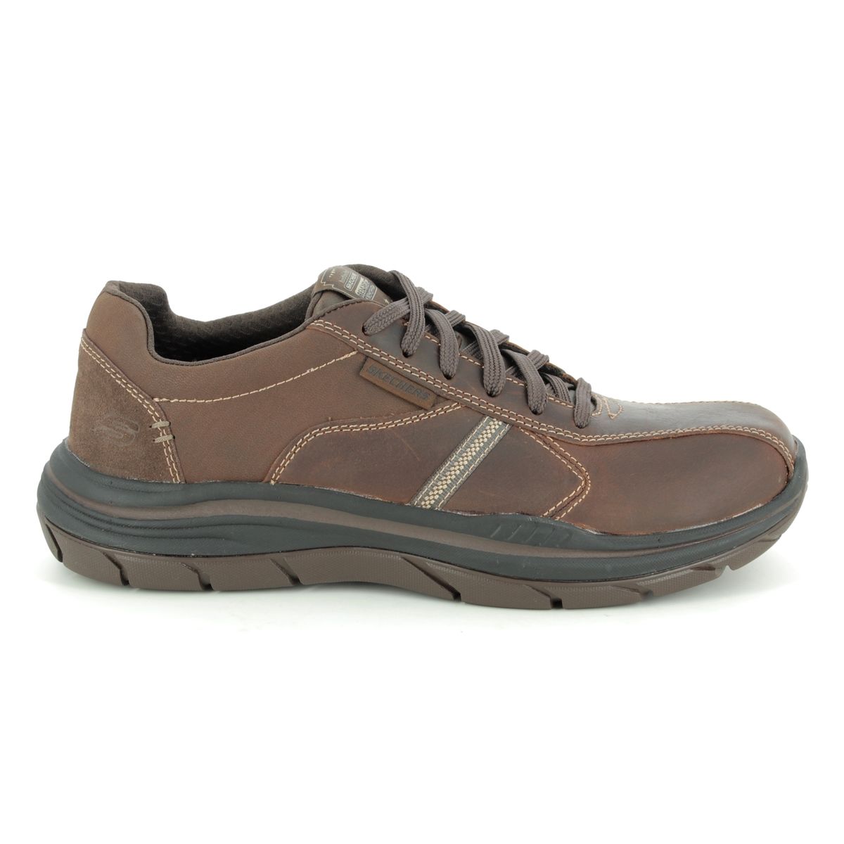 Skechers Belfair Expect 66419 CDB Brown comfort shoes