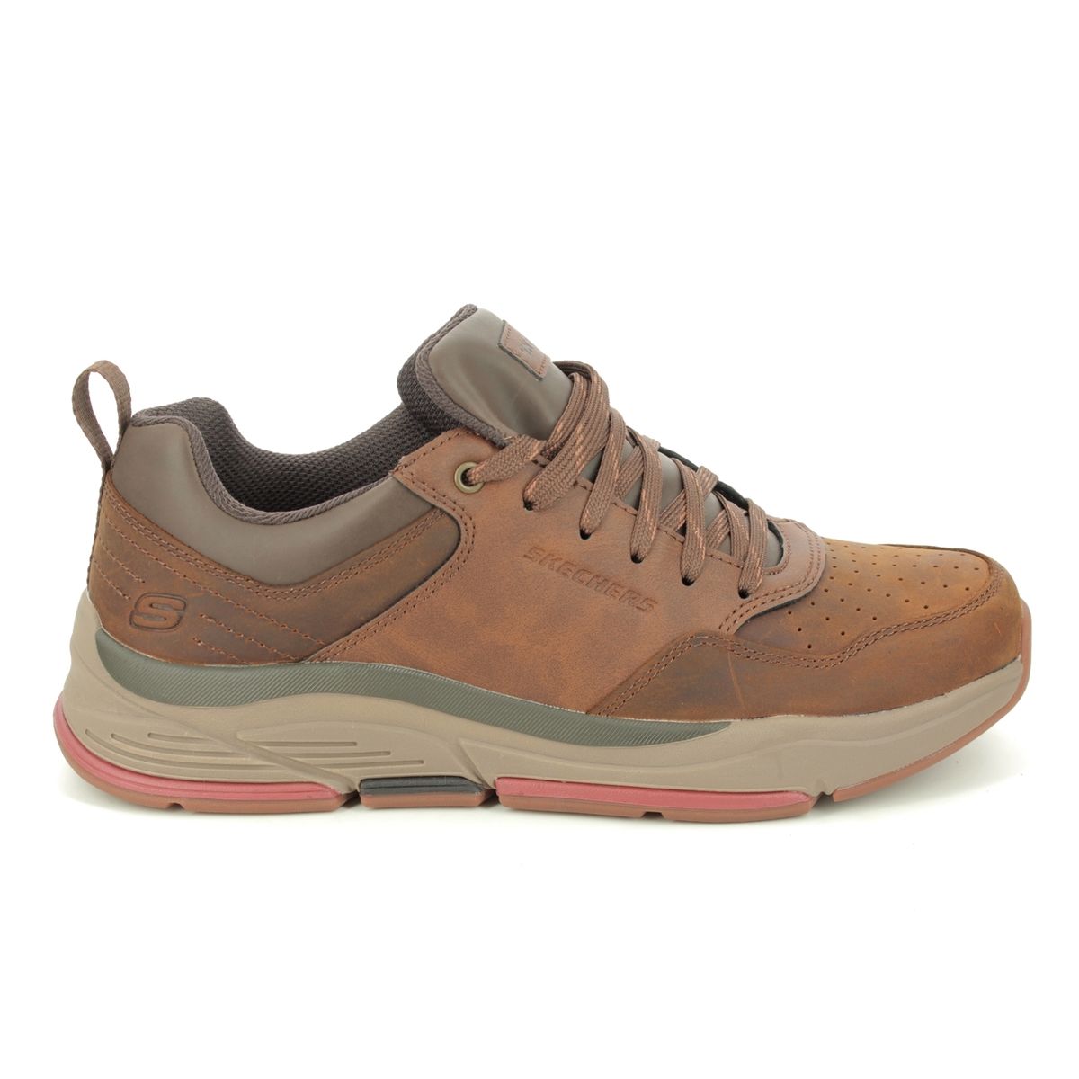 Skechers Benago Treno CDB Brown Mens comfort shoes 66204