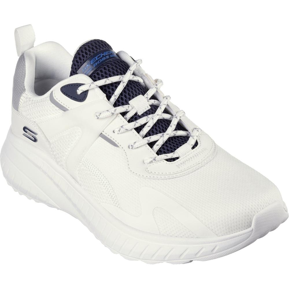 Skechers Bobs Squad Chaos Elevated Drift WMLT White Multi Mens trainers in a Plain  in Size 7