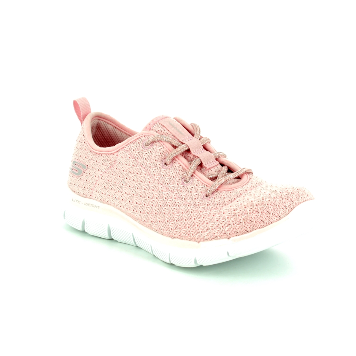 sketchers pink trainers