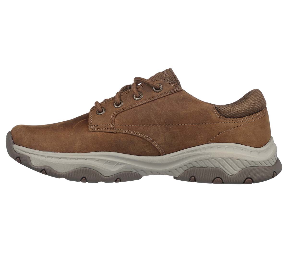 Skechers Craster Fenzo 204716 DSRT Desert Leather comfort shoes