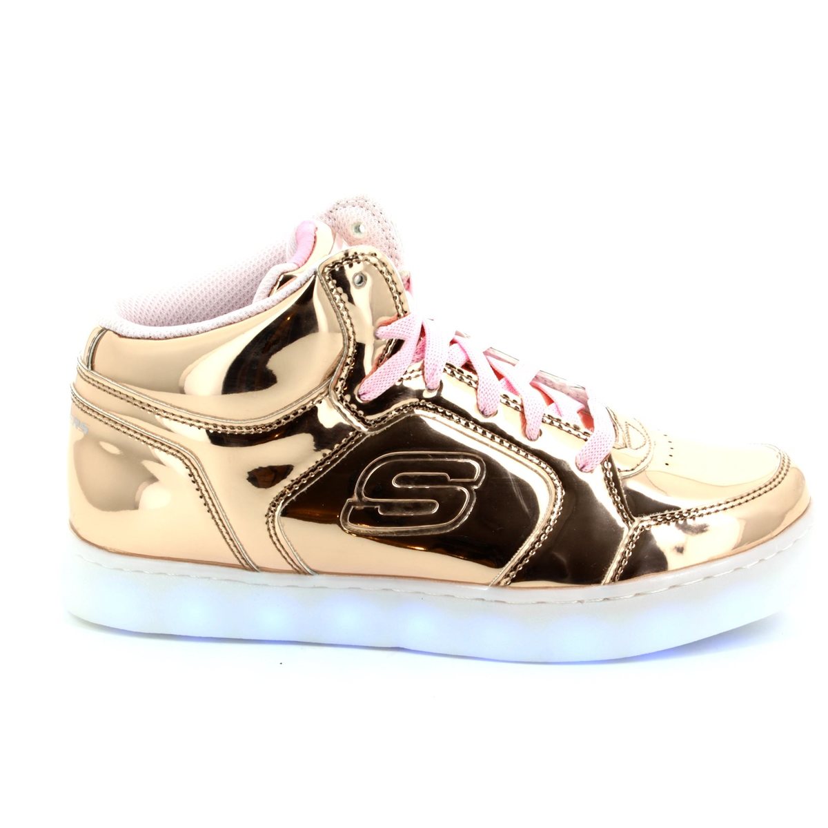 Skechers Energy Lights 10771 RSGD Rose gold shoes