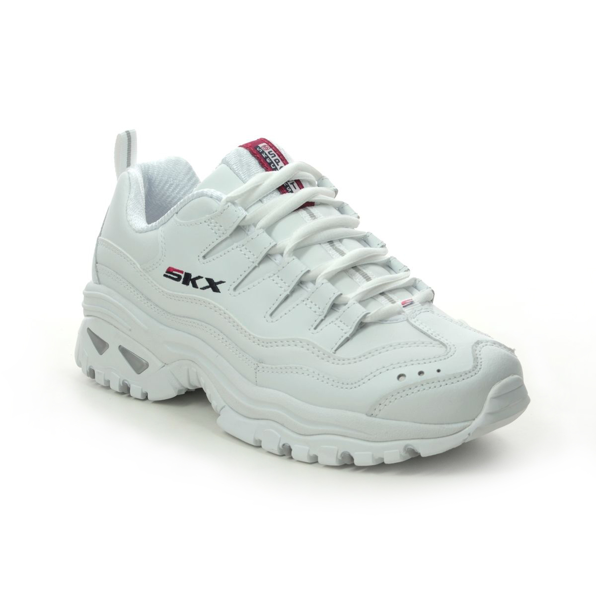 skechers energy trainers in white, Off 64%,