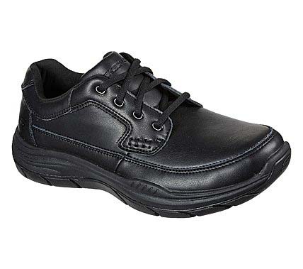 Skechers Expected Raymer Relaxed 204367 BBK Black comfort shoes