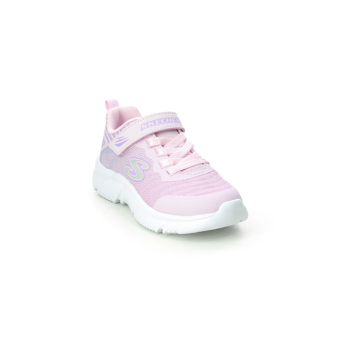 Skechers Go Run 650 Bungee PKLV Pink Lavender Kids girls trainers 302478L in a Plain Man-made in Size 31