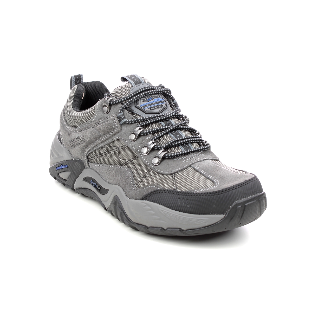 Skechers Harbin Arch Fit 204411 GRY Grey Walking Shoes