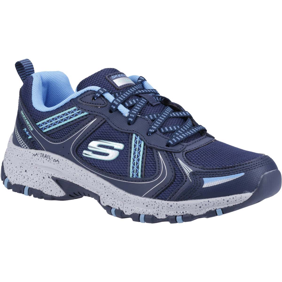 Skechers Hillcrest Navy Blue Womens Trainers 149820 In Size 3 In Plain Navy Blue