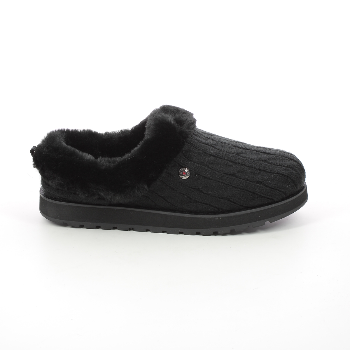 Skechers Keepsakes BBK Black Womens slippers 31204