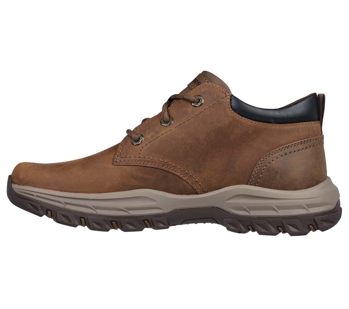 Skechers Knowlson Ramhur DSRT Desert Leather Mens Chukka Boots 204921