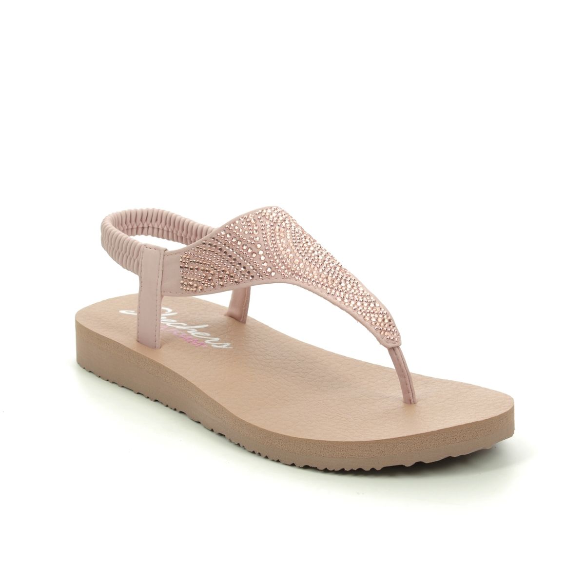 blush pink sandals