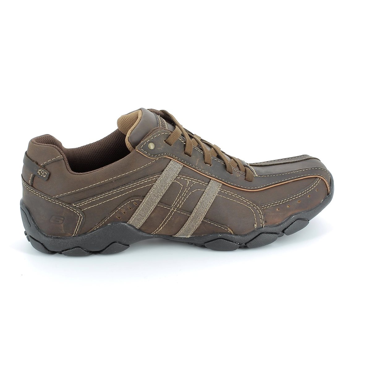 Skechers Murilo Diameter CDB Brown Mens comfort shoes 64276
