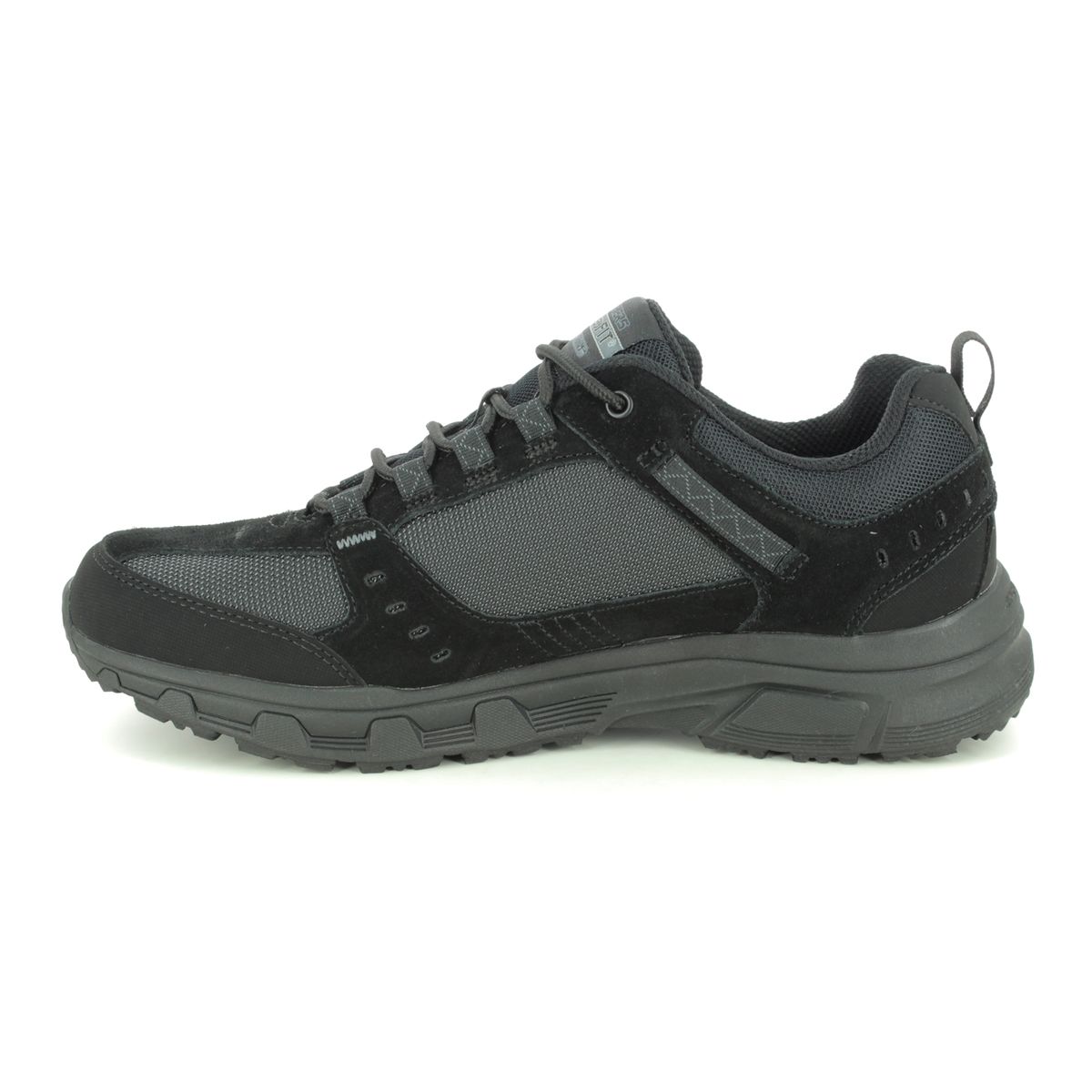 Skechers Oak Canyon Relaxed Fit BBK Black Mens trainers 51893