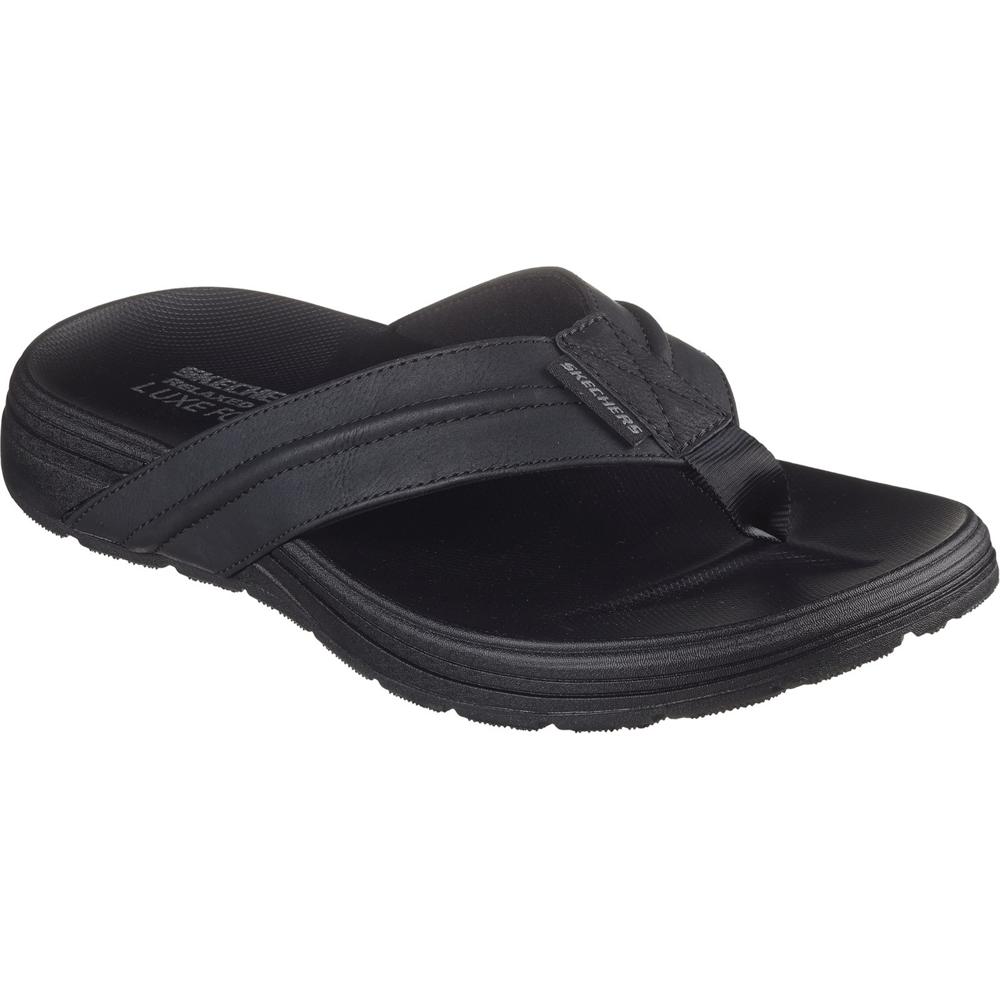 Skechers Patino - Marlee BLK Black Mens sandals in a Plain  in Size 10