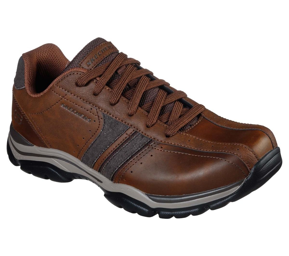 Skechers Rovato Endro 210056 BRN Brown casual shoes