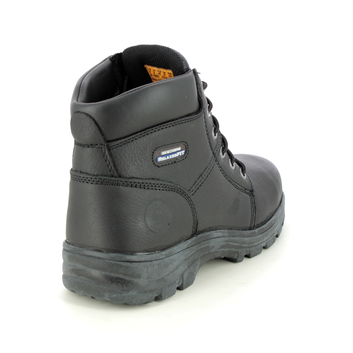 Skechers Safety Work Boot Toe BLK Black boots