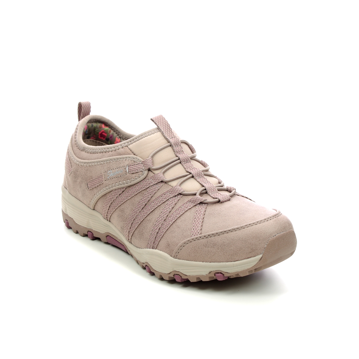 Skechers Seager Hiker 2 Dark Taupe Womens Trainers 158420 In Size 7 In Plain Dark Taupe