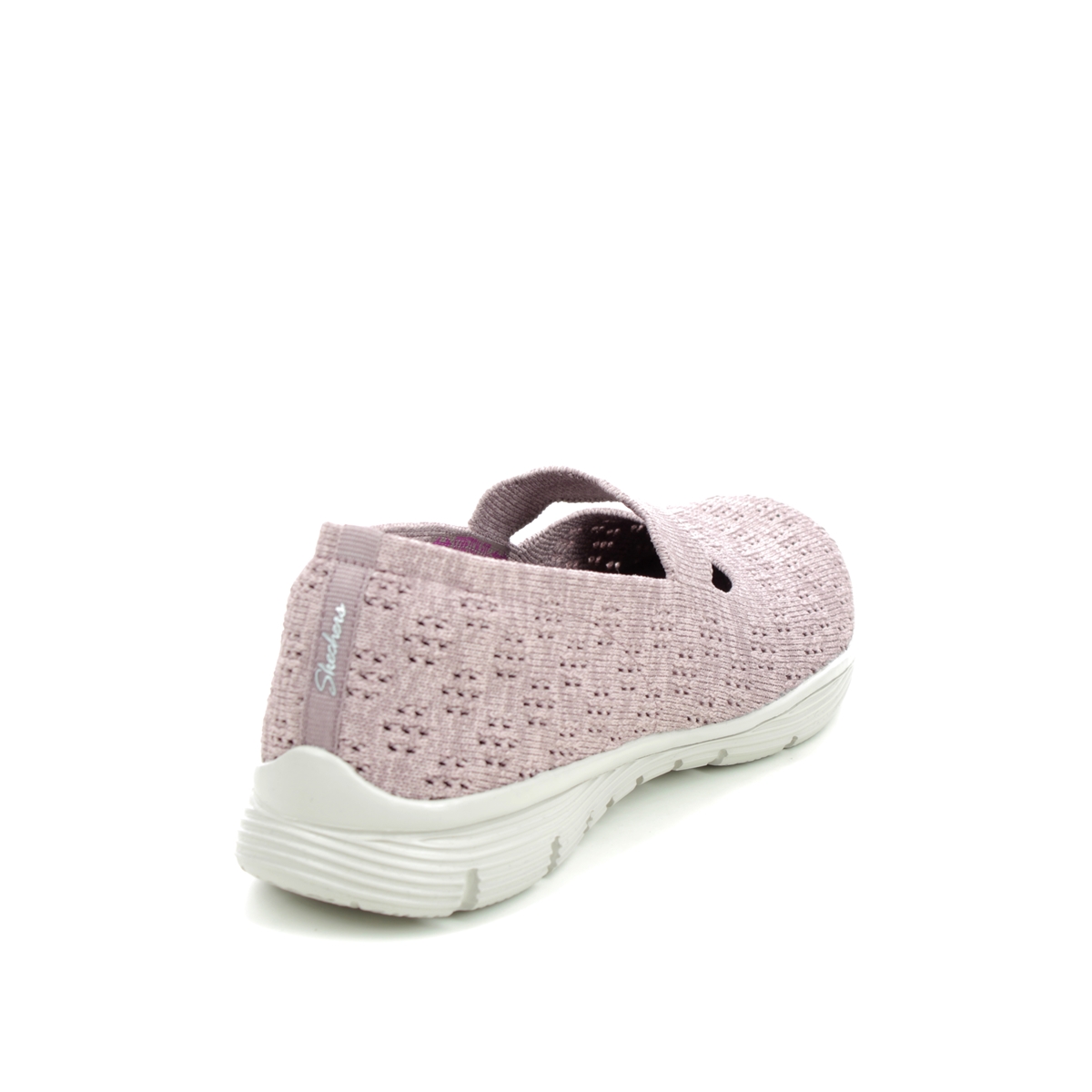 Skechers Seager Pitch 158109 MVE Mauve Mary Jane Shoes