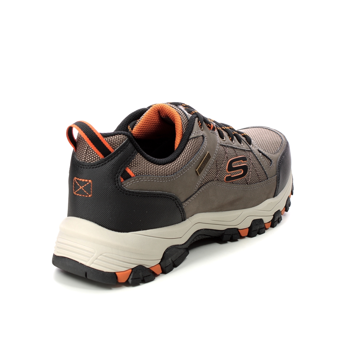 Skechers Selmen Cormack DKTP Dark Taupe Mens Walking Shoes 204427