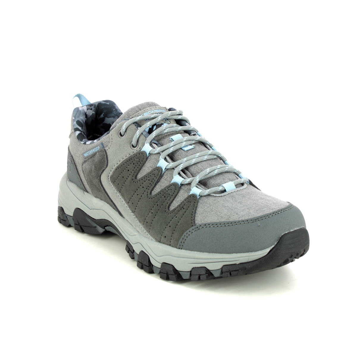 Skechers Selmen Lo Tex Grey Womens Walking Shoes 158505 In Size 6 In Plain Grey