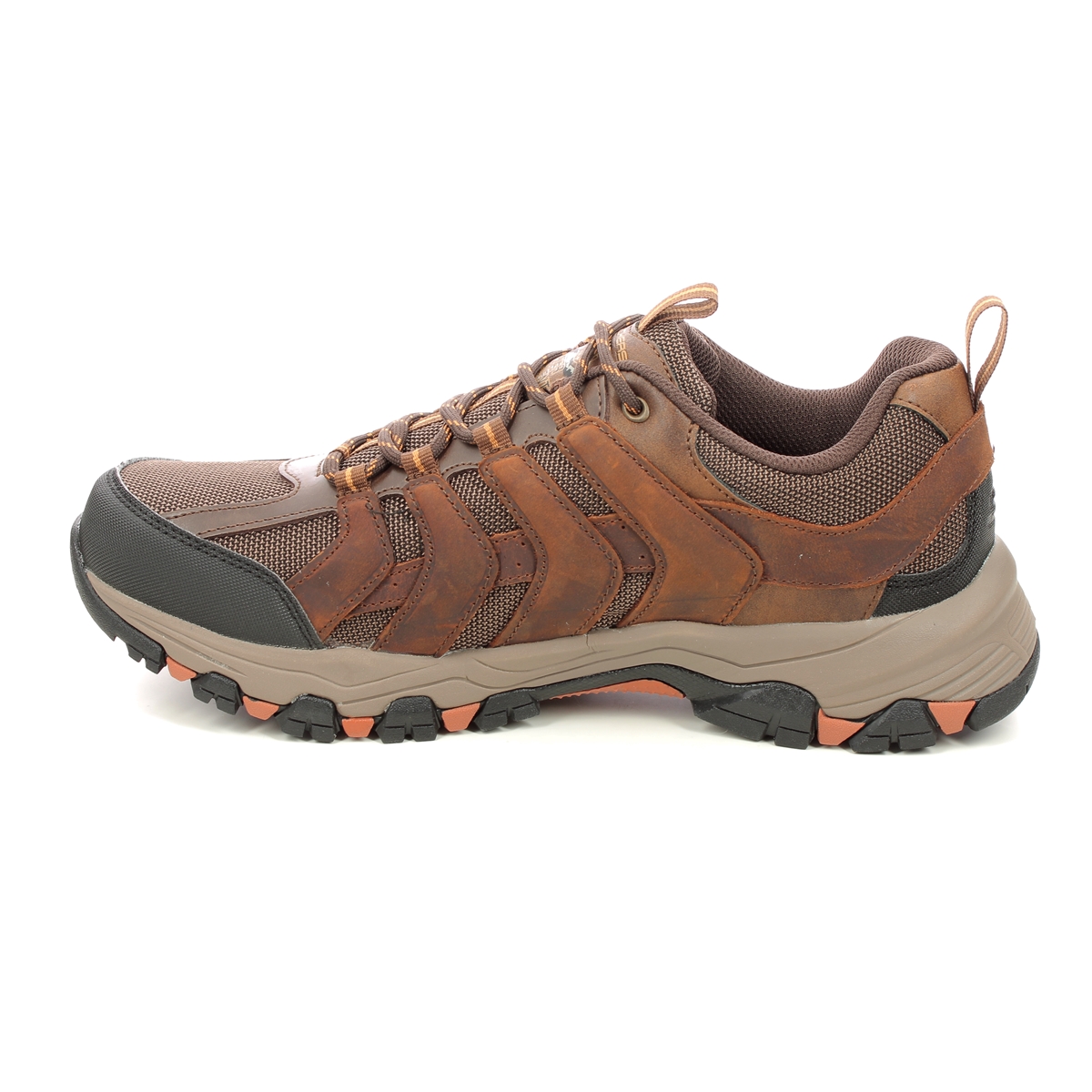 Skechers Selmen Lorago CDB Brown Mens comfort shoes 204077
