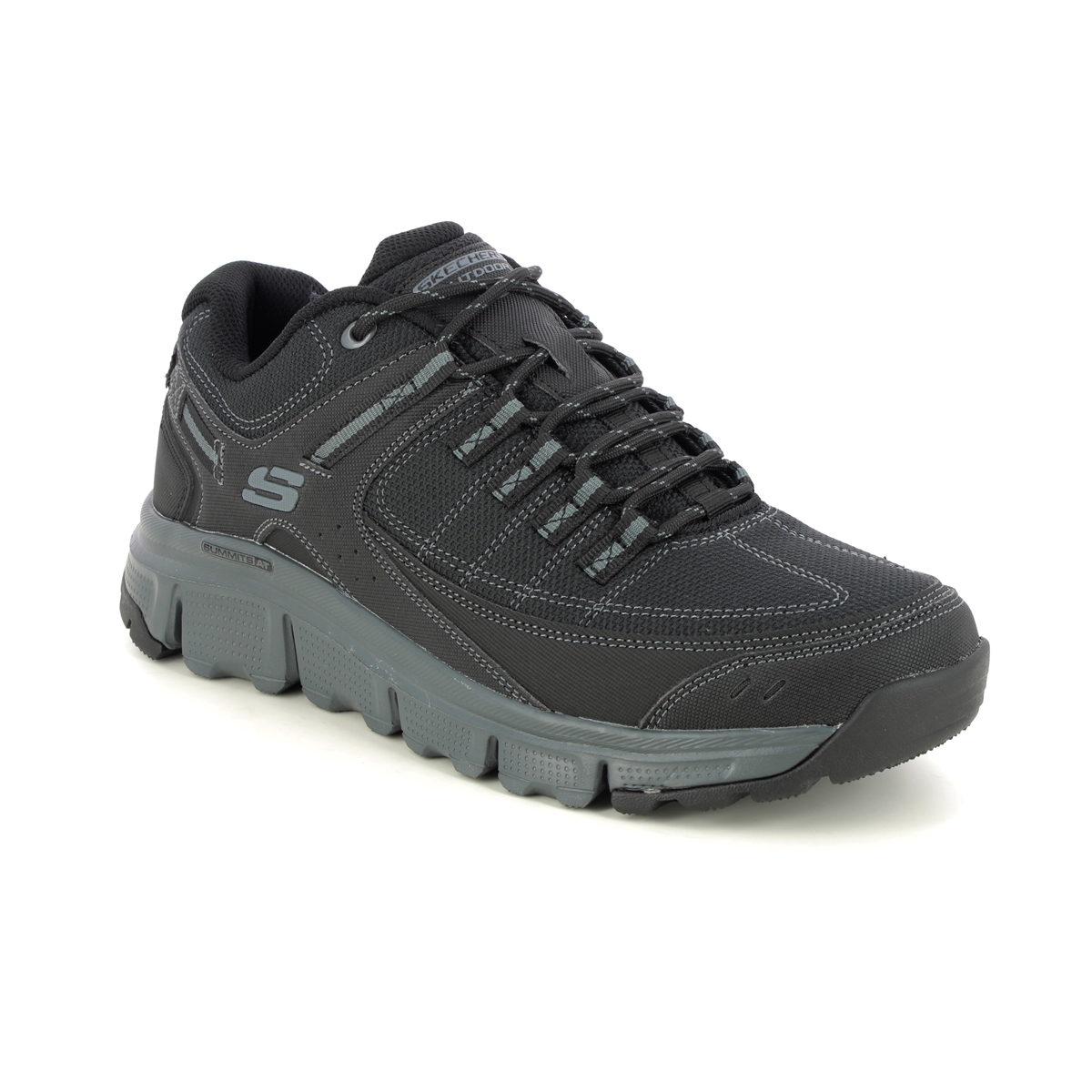 Skechers Summits At BKCC Black Charcoal Grey Mens trainers 237620 in a Plain Man-made in Size 9