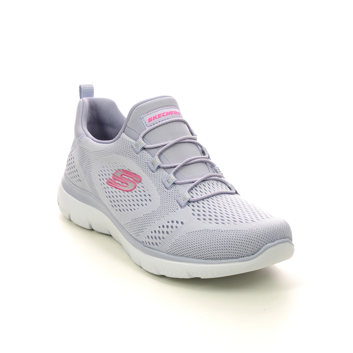 Skechers Summits Perfect LVHP Lavender Hot Pink Womens trainers 149523 in a Plain  in Size 3