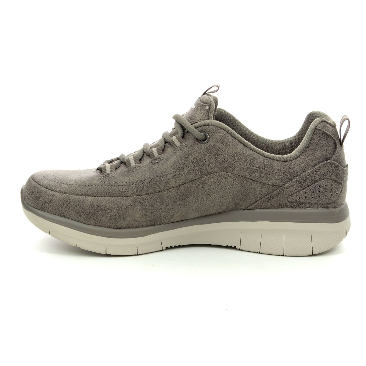 Skechers Synergy 2.0 DKTP Dark Taupe Womens trainers 12934