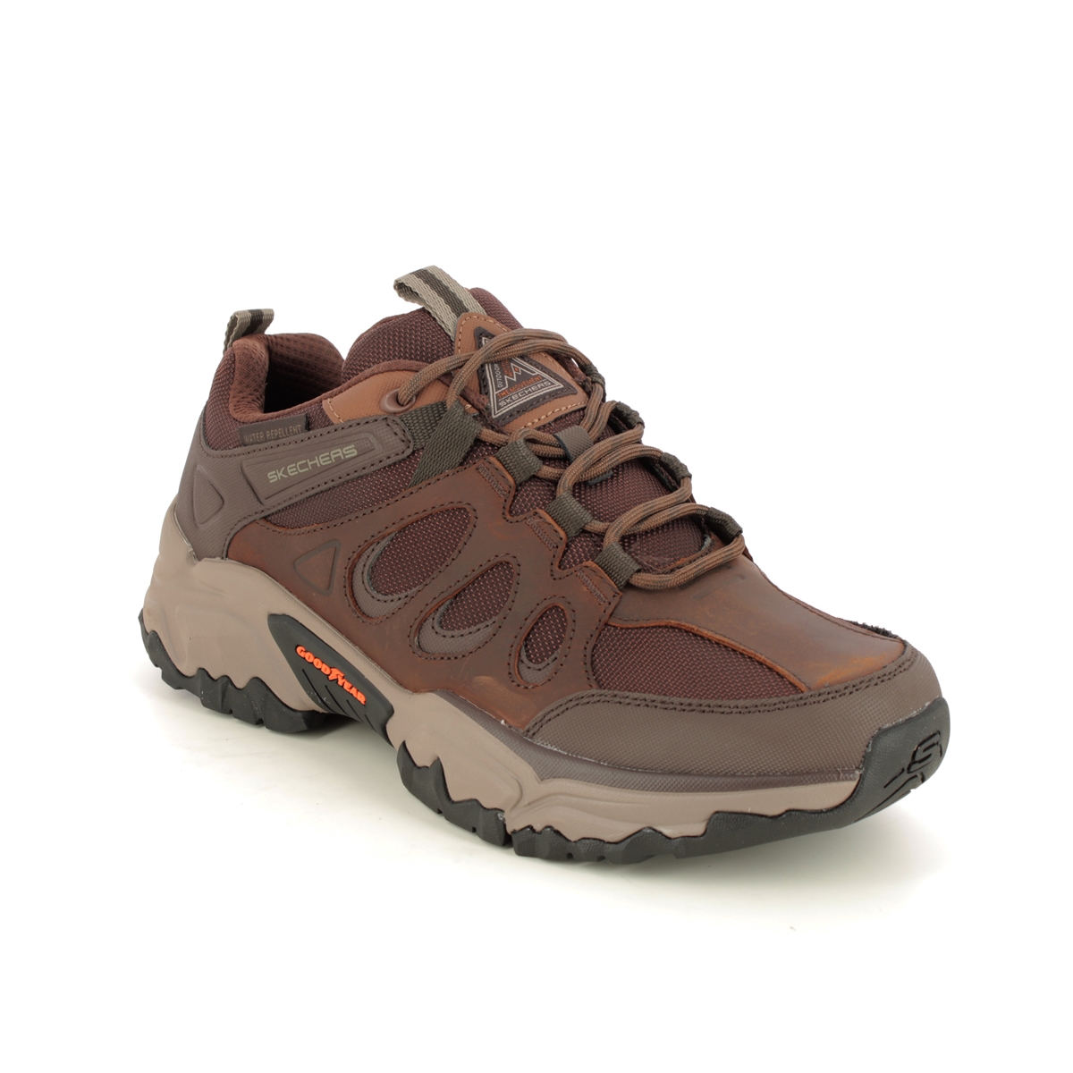 Skechers Terraform Selvin Brown Mens Walking Shoes 204486 In Size 9 In Plain Brown