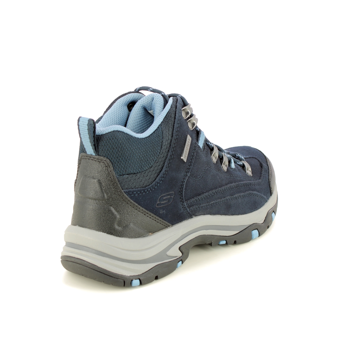 Skechers Trego Alpine Tex NVGY Navy Grey Womens walking boots 167004