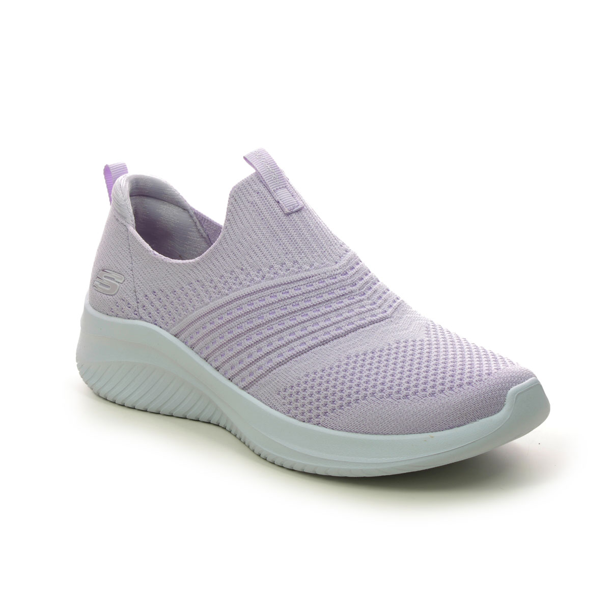 Skechers Ultra Flex 3.0 LAV Lavender Womens trainers 149855 in a Plain Textile in Size 4.5