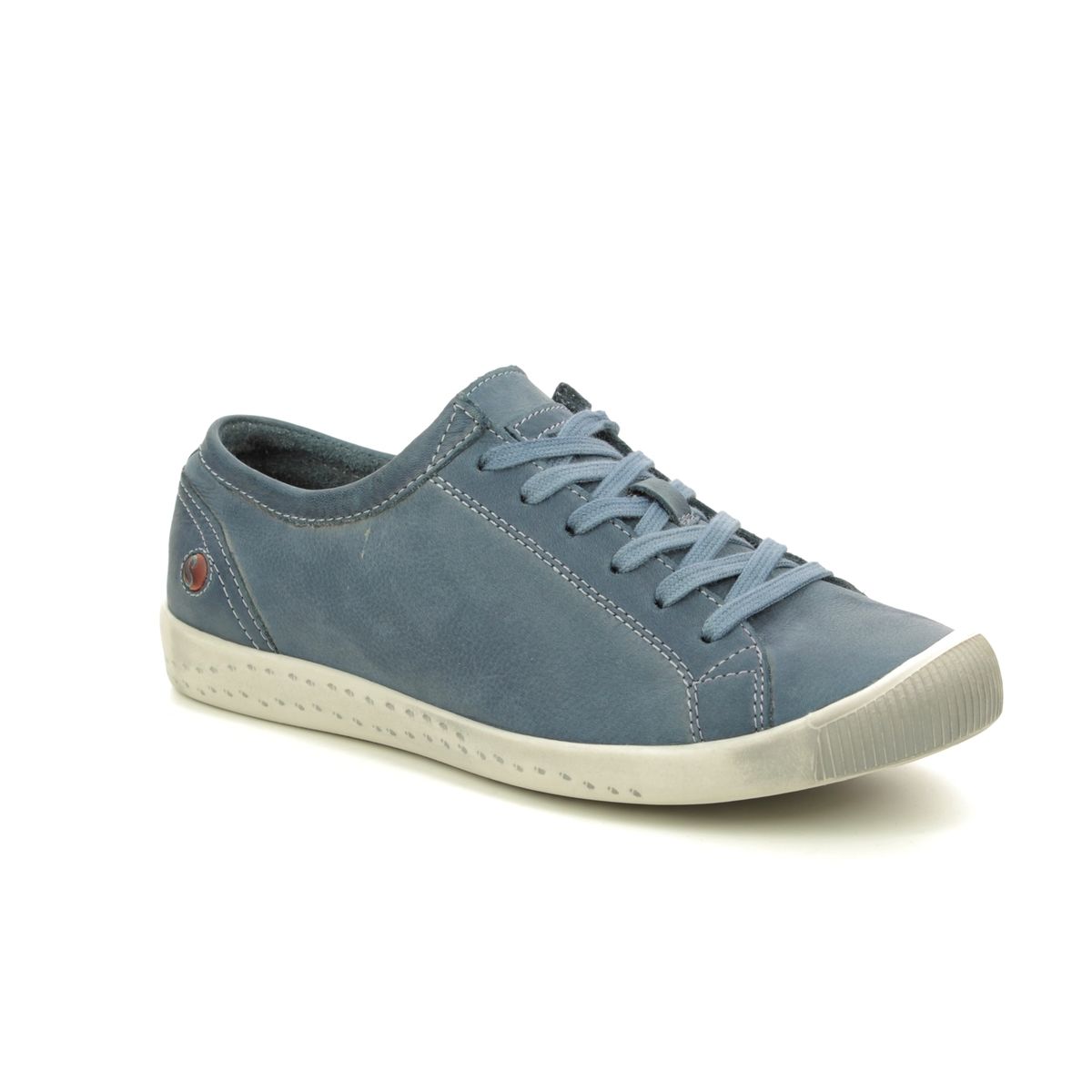 Softinos Women’s Isla Washed Leather Trainers