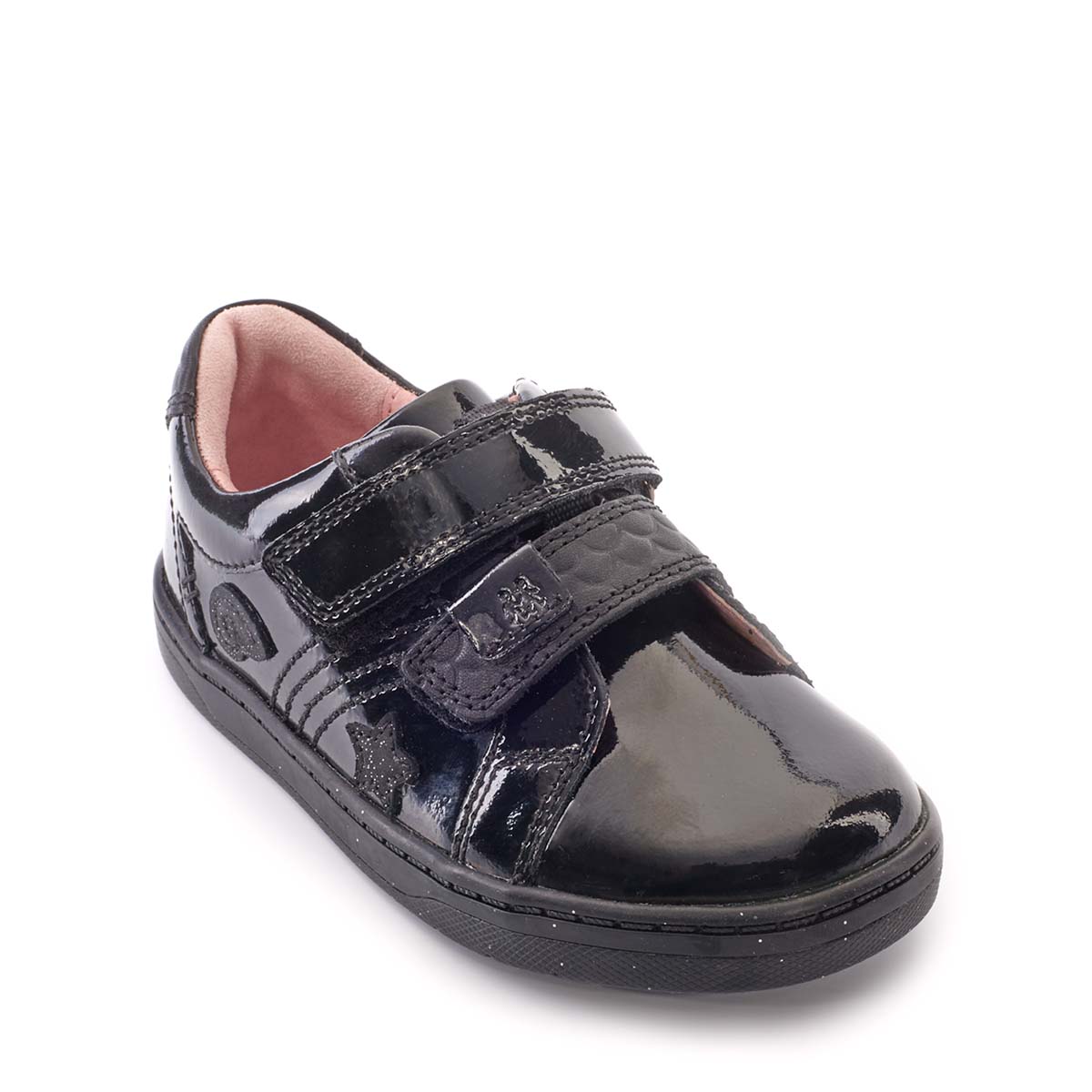 Start Rite Fantasy Black patent Kids girls school shoes 1741-36F in a Plain Leather in Size 9