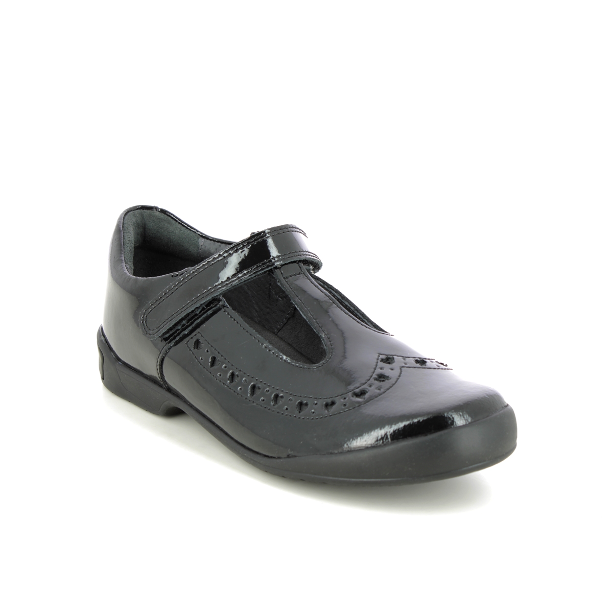 Start Rite - Leapfrog In Black Patent 278937G In Size 12.5 In Plain Black Patent For School Girls Shoes  In Black Patent For kids