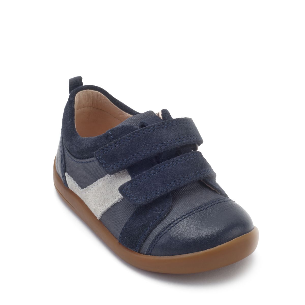 Start Rite - Maze In Navy Suede 0818-96F In Size 5.5 In Plain Navy Suede Boys First And Toddler Shoes  In Navy Suede