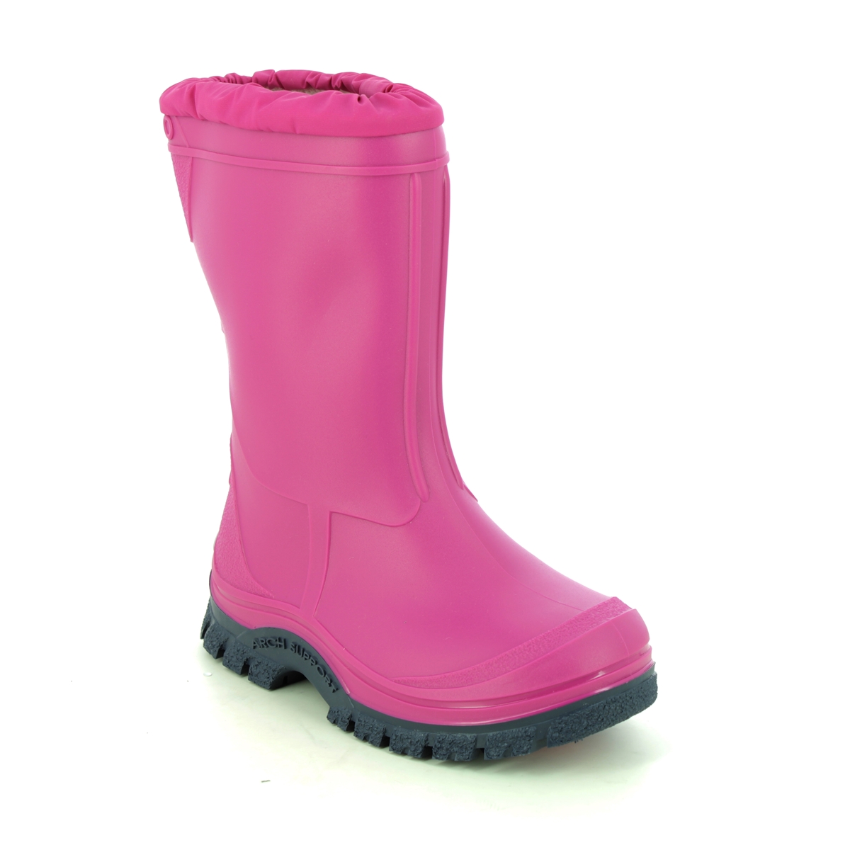 Start Rite - Mudbuster In Hot Pink 0229-65E In Size 31 In Plain Hot Pink Wellingtons  In Hot Pink For kids