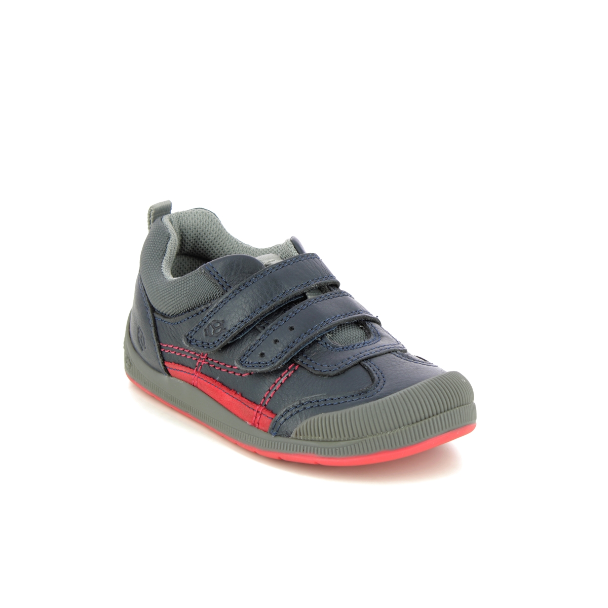 Start Rite Tickle Navy leather Kids Boys Toddler Shoes 1731-96F in a Plain Leather in Size 10.5